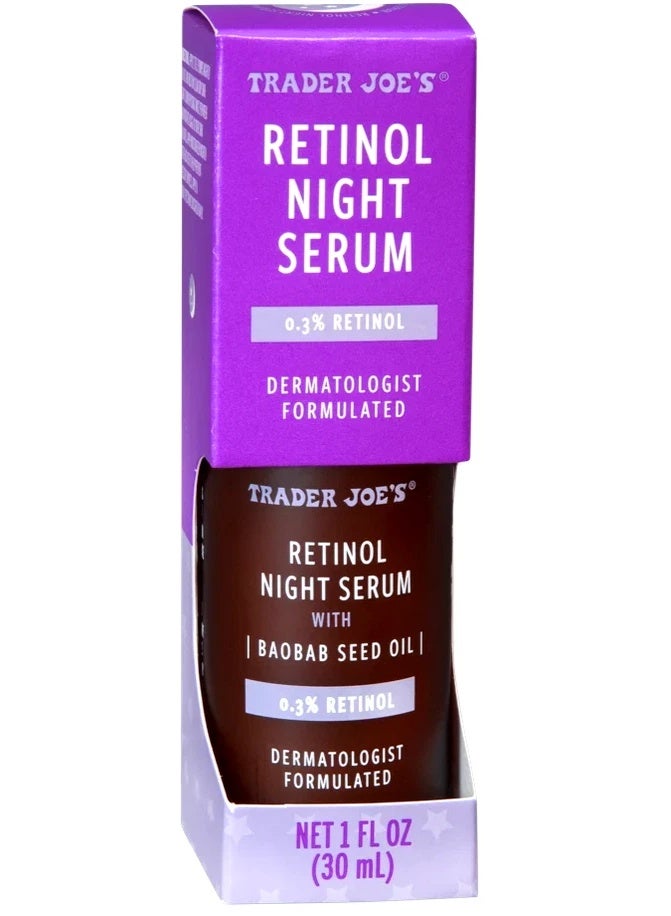 Retinol Night Serum Dermatologist Formulated 1 floz.(30ml)